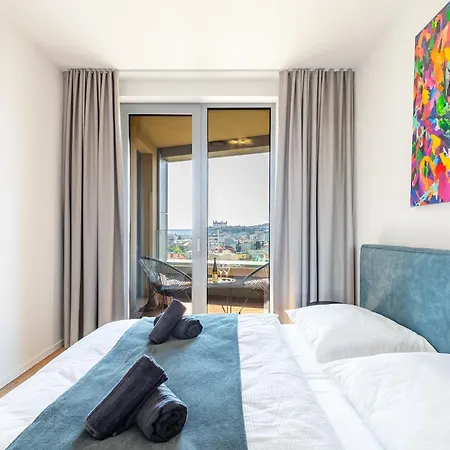 Panoramic Castle View Sky Park Bratislava