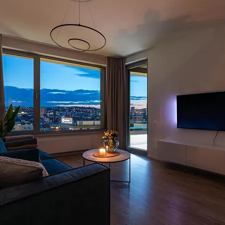 Panoramic Castle View Sky Park Братислава